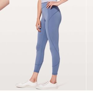 7/8 lululemon legging brilliant blue